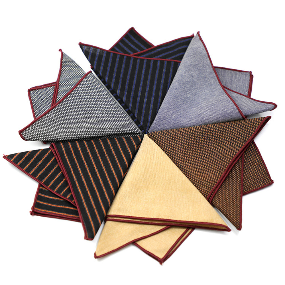 Handkerchief Cotton Men - منديل لمضيف العريس ، منديل لحفلات