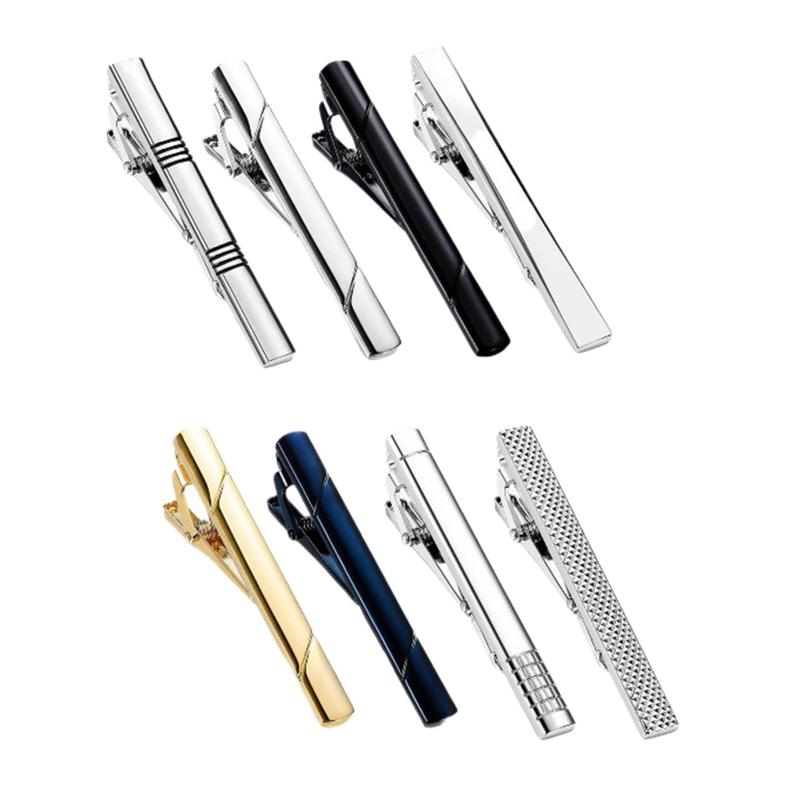 Tie Bar Set Gift - مشبك ربطة عنق للرجال، طقم مشبك