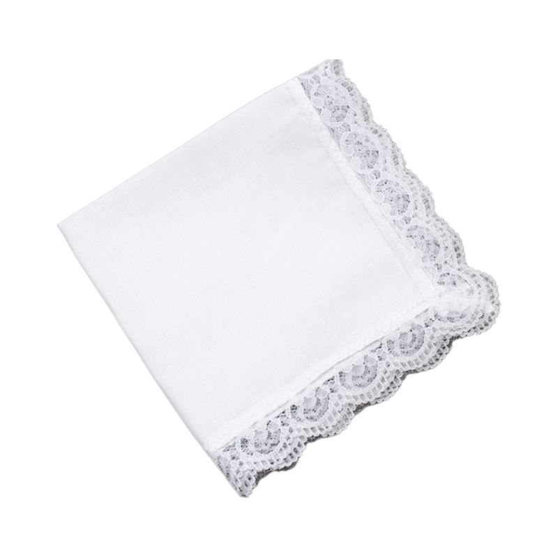 Handkerchief Cotton Men - D0UB منديل أبيض خفيف الوزن مصنوع