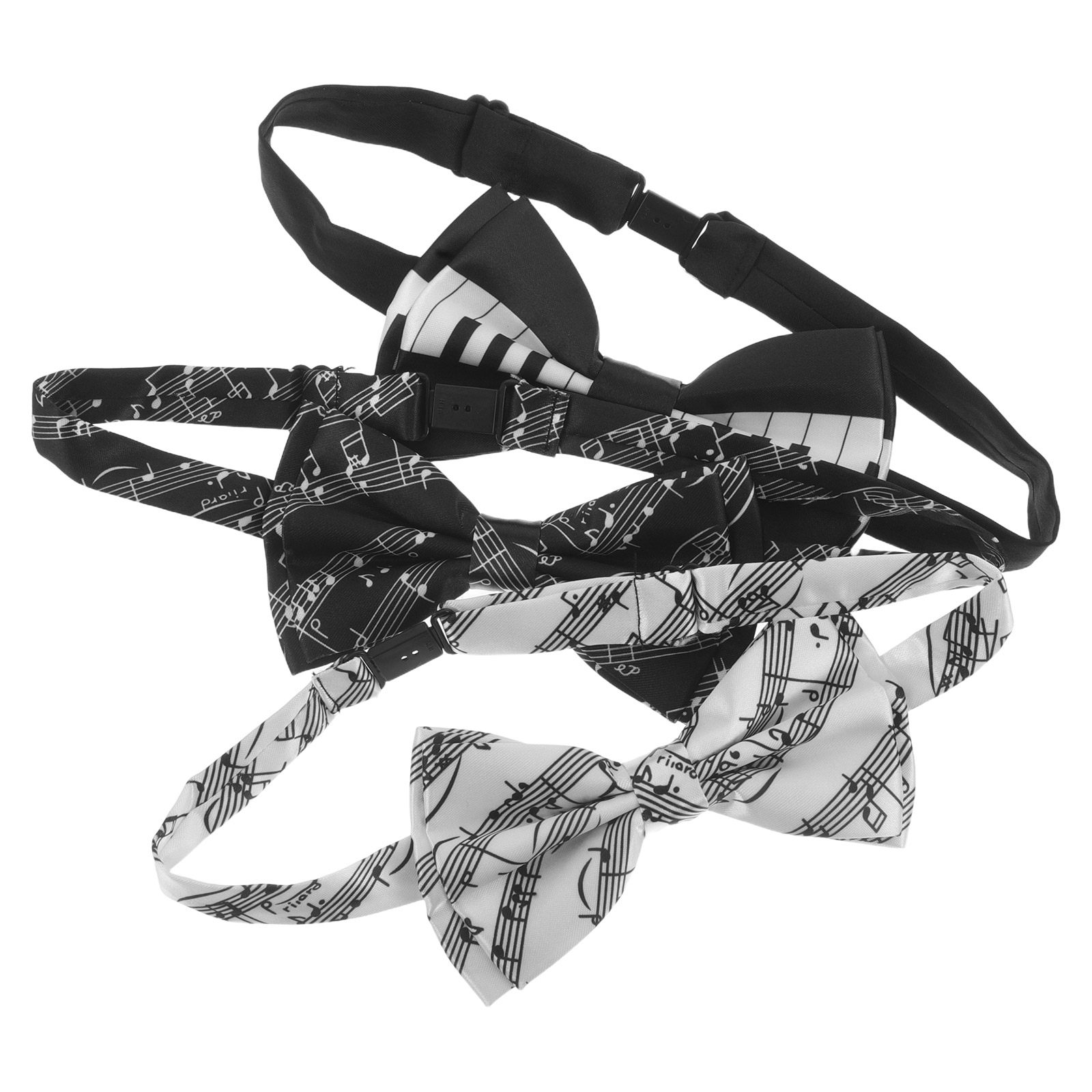 Bow Tie Pre Tied - طقم من 3 قطع من ربطات
