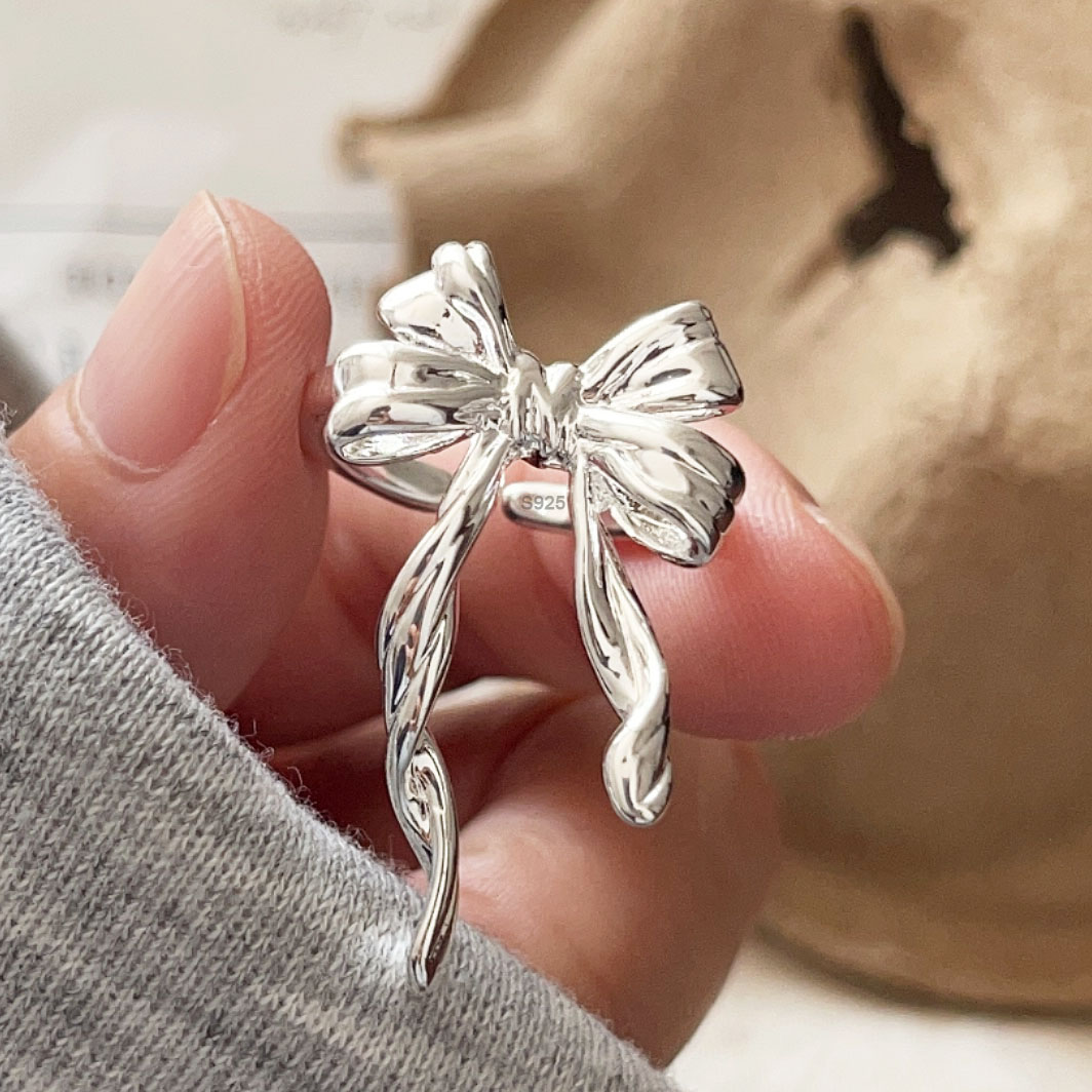 Tie Clip Silver - خواتم من الفضة الإسترليني عيار 925