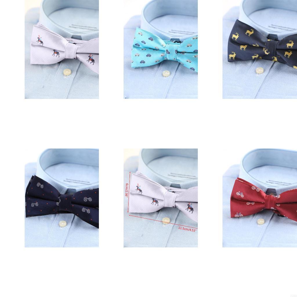 Bow Tie Pre Tied - j2hd العلاقات اليدوية القوس للرجال حيوانات