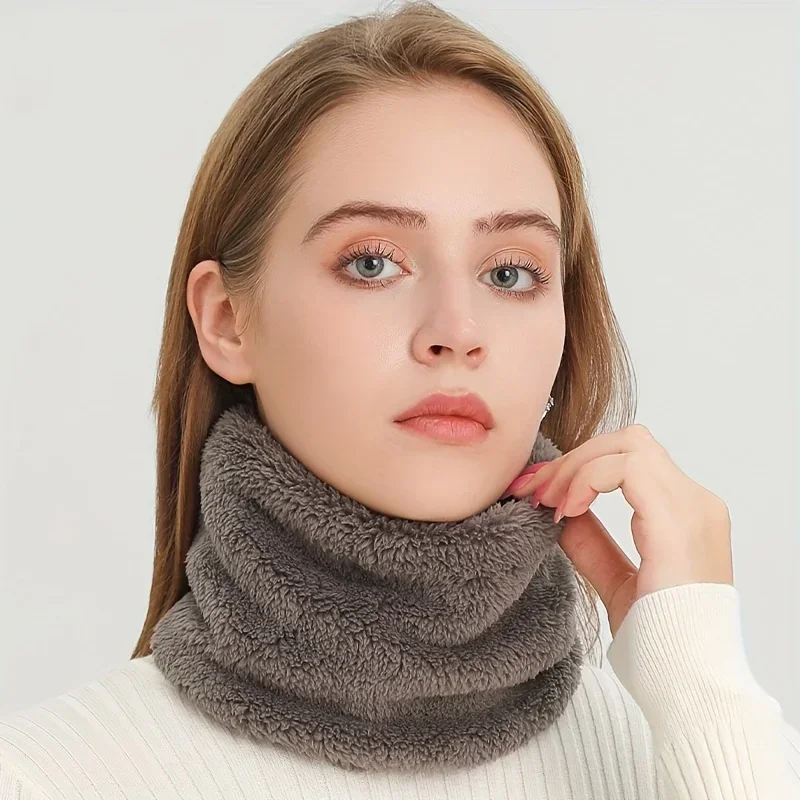 Infinity Scarf Knit - وشاح إنفينيتي من القطيفة المقاومة للرياح