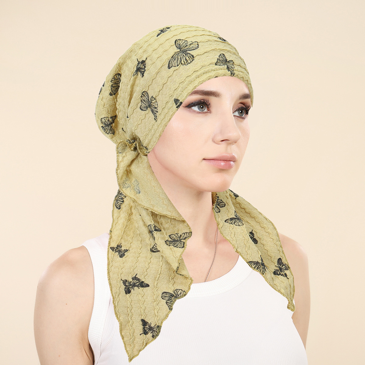 Head Wrap Turban - حجاب نسائي إسلامي ناعم ومرن مع