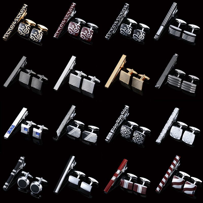 Tie Bar Set Gift - عالية الجودة الكفة و التعادل مجموعة