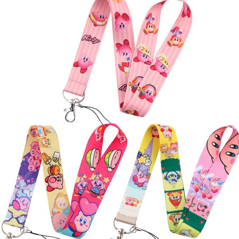 Lanyard Badge Holder - حبل تعليق كيربي لطيف وعصري بطباعة
