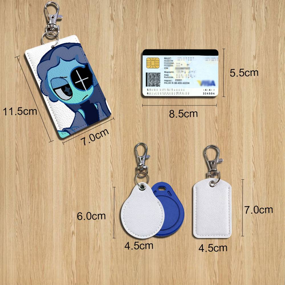 حامل مفاتيح جلدي بتصميم لعبة ف - مراجعة Lanyard Badge Holder وسعره