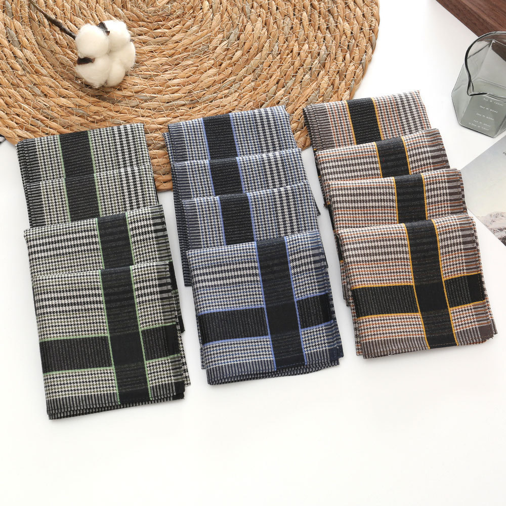 3/6/12 قطعة الرجال منديل من ال - مراجعة Handkerchief Cotton Men وسعره