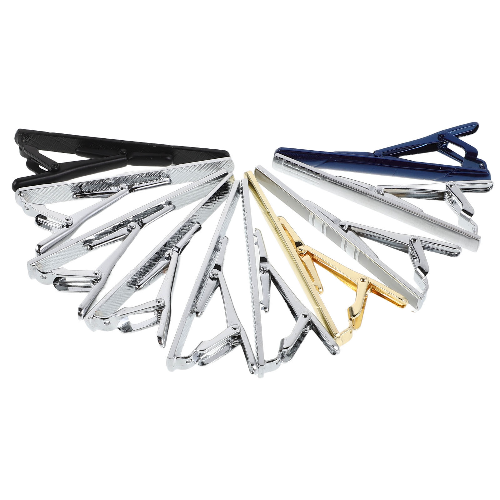 مجموعة من 10 مشابك ربطة عنق أن - مراجعة Tie Bar Set Gift وسعره