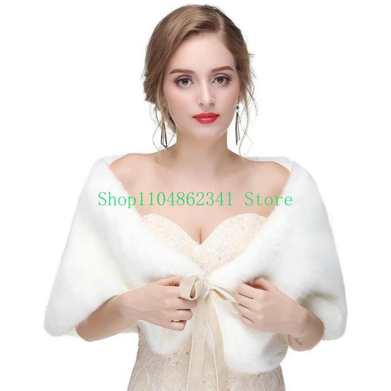 652F وشاح متطور من الفراء الصن - مراجعة Stole Wedding Shawl وسعره