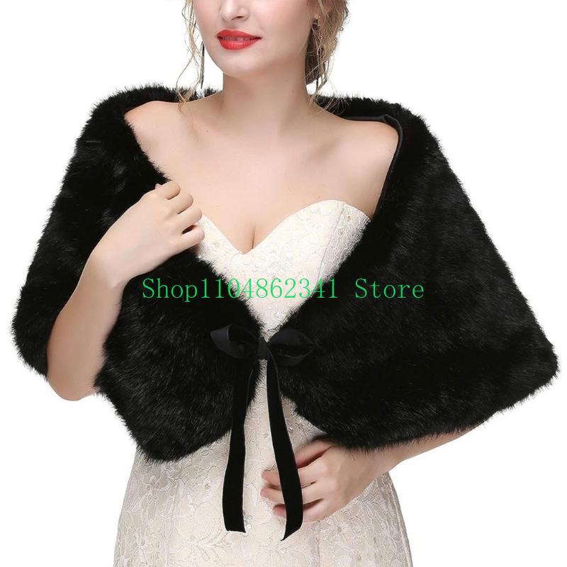 652F وشاح متطور من الفراء الصن - مراجعة Stole Wedding Shawl وسعره