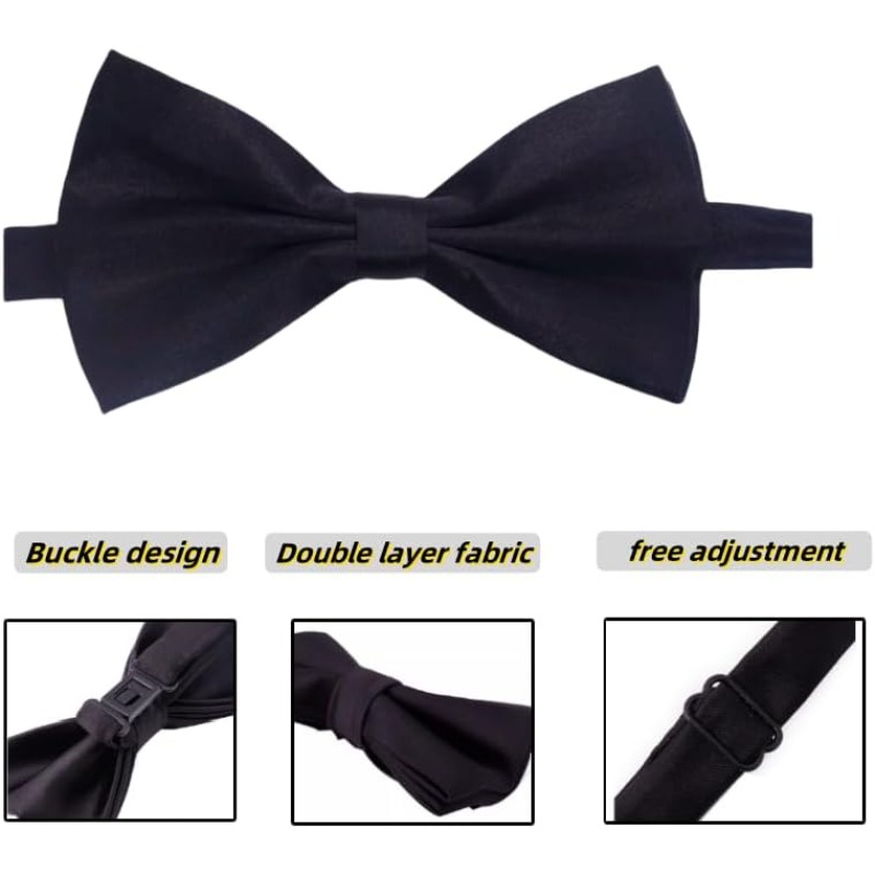 قبعة فيدورا رجالية على طراز عش - مراجعة Bow Tie Pre Tied وسعره