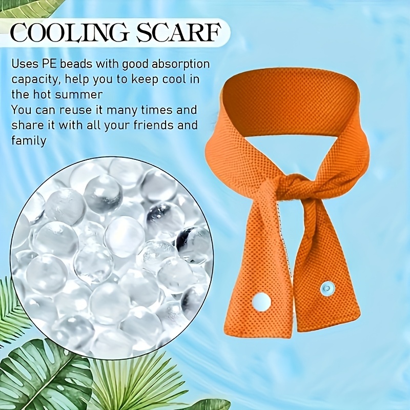 وشاح تبريد للرقبة من الحرير ال - مراجعة Silk Neck Scarf وسعره