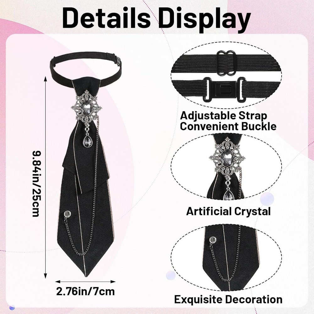 ربطات عنق مرصعة بالأحجار الكري - مراجعة Bow Tie Pre Tied وسعره