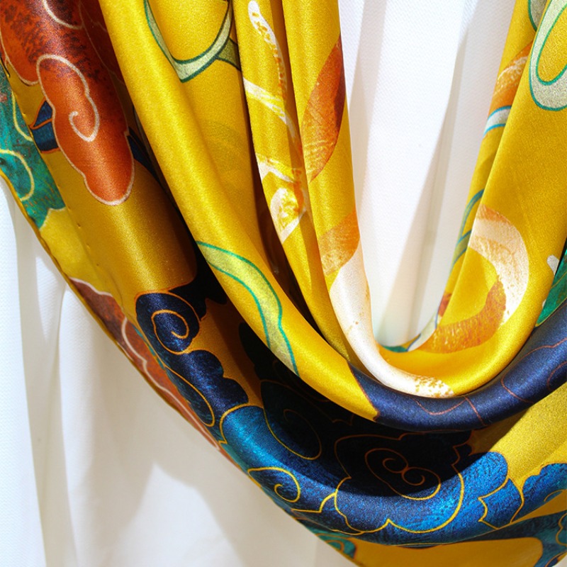 شال حرير فاخر جديد مقاس 110×11 - مراجعة Pashmina Wrap Large وسعره
