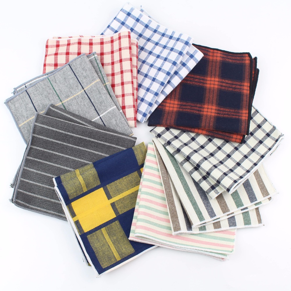 النساء القطن مناديل المنسوجة ا - مراجعة Handkerchief Cotton Men وسعره