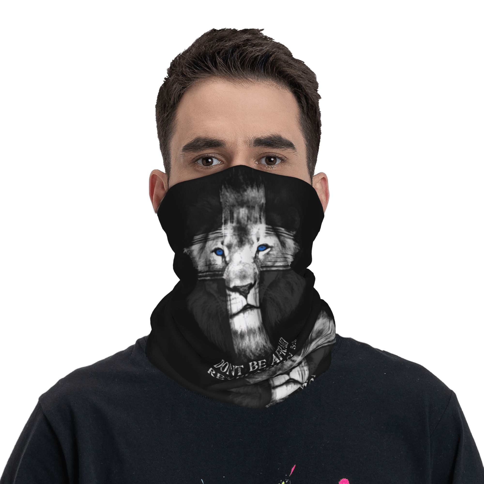 ربطة رأس شتوية مخصصة بتصميم أس - مراجعة Neck Warmer Tube وسعره