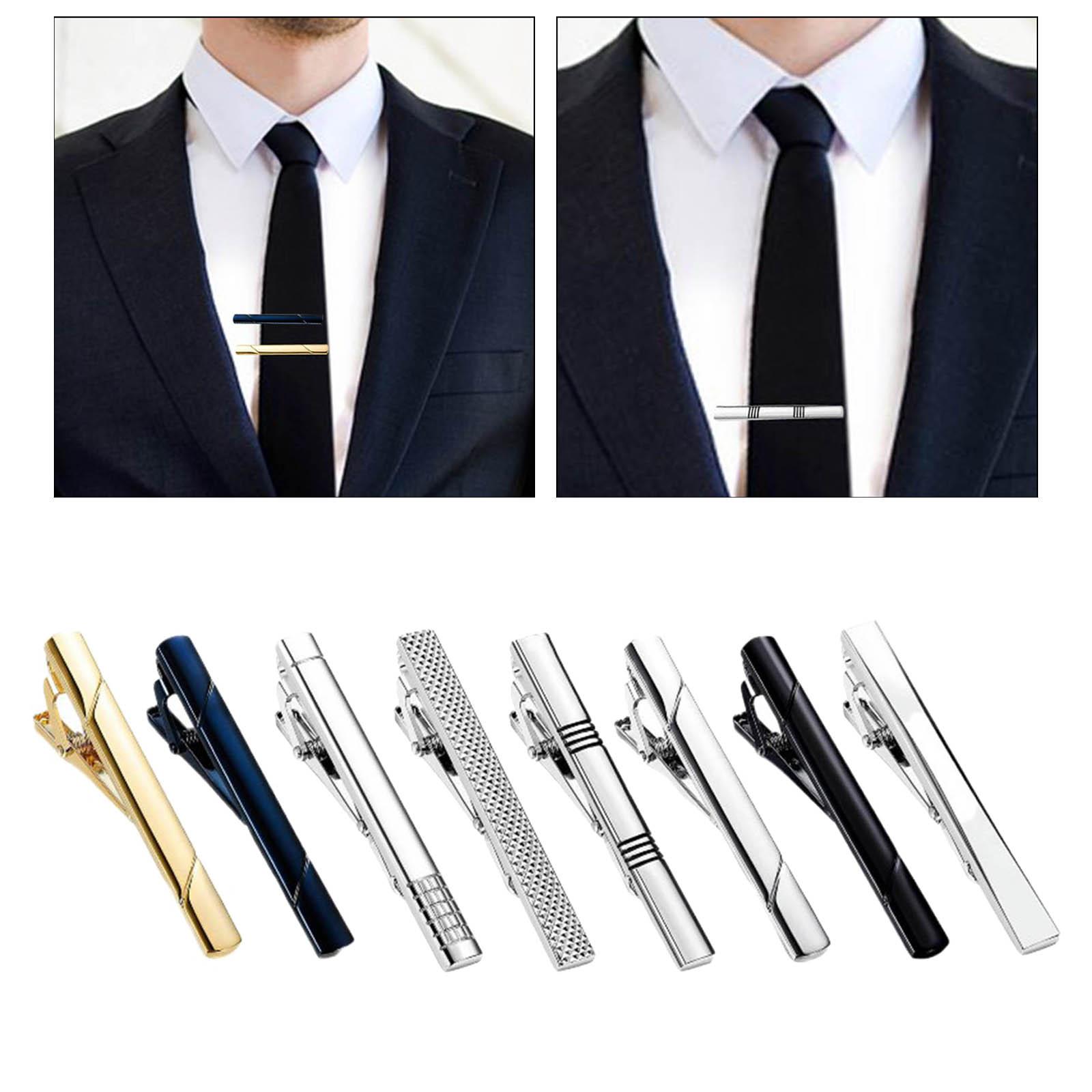 مشبك ربطة عنق للرجال، طقم مشبك - مراجعة Tie Bar Set Gift وسعره