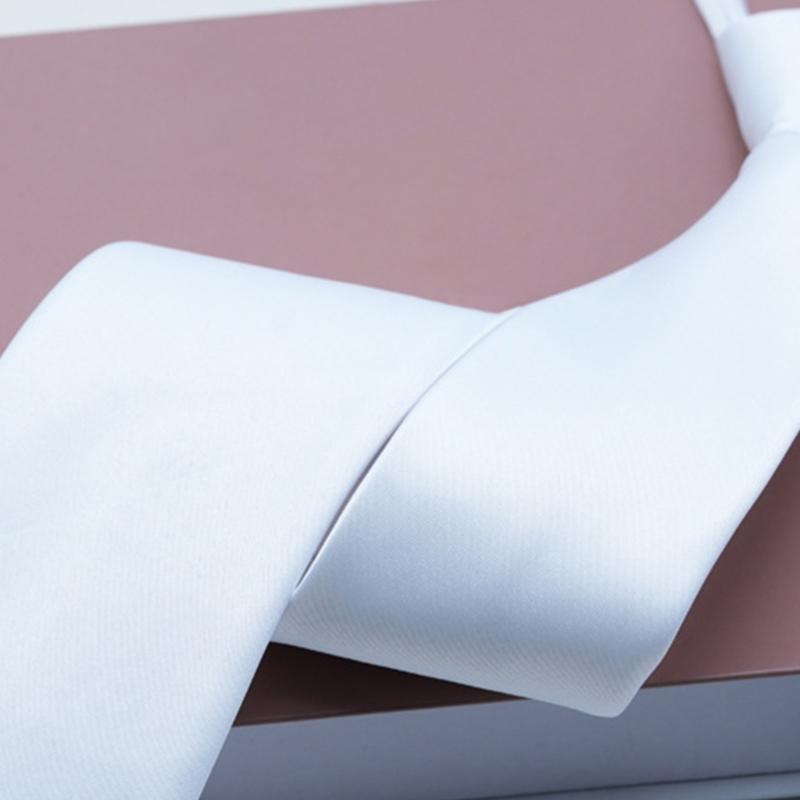 ربطة عنق عصرية بسحاب بلون سادة - مراجعة Bow Tie Pre Tied وسعره