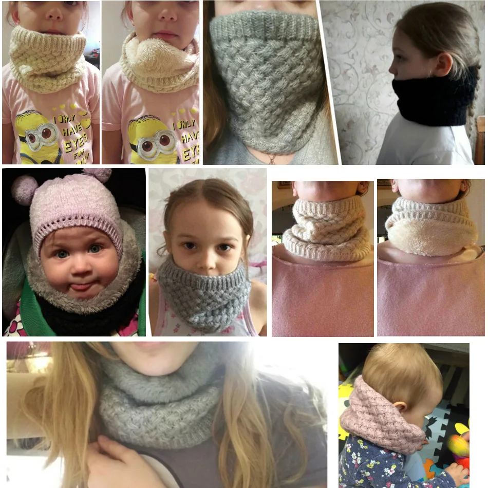 وشاح إنفينيتي محبوك شتوي للأطف - مراجعة Infinity Scarf Knit وسعره