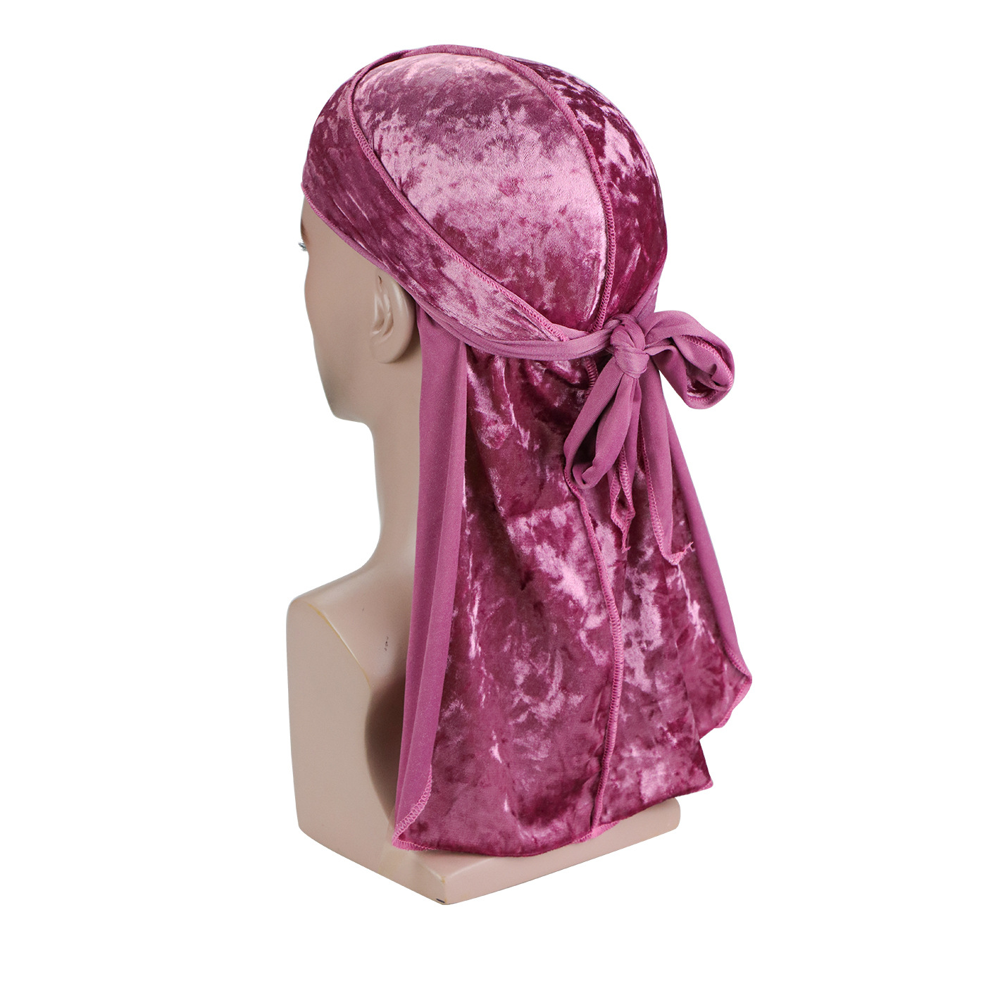 للجنسين الماس المخملية Durag ب - مراجعة Bandana Doo Rag وسعره