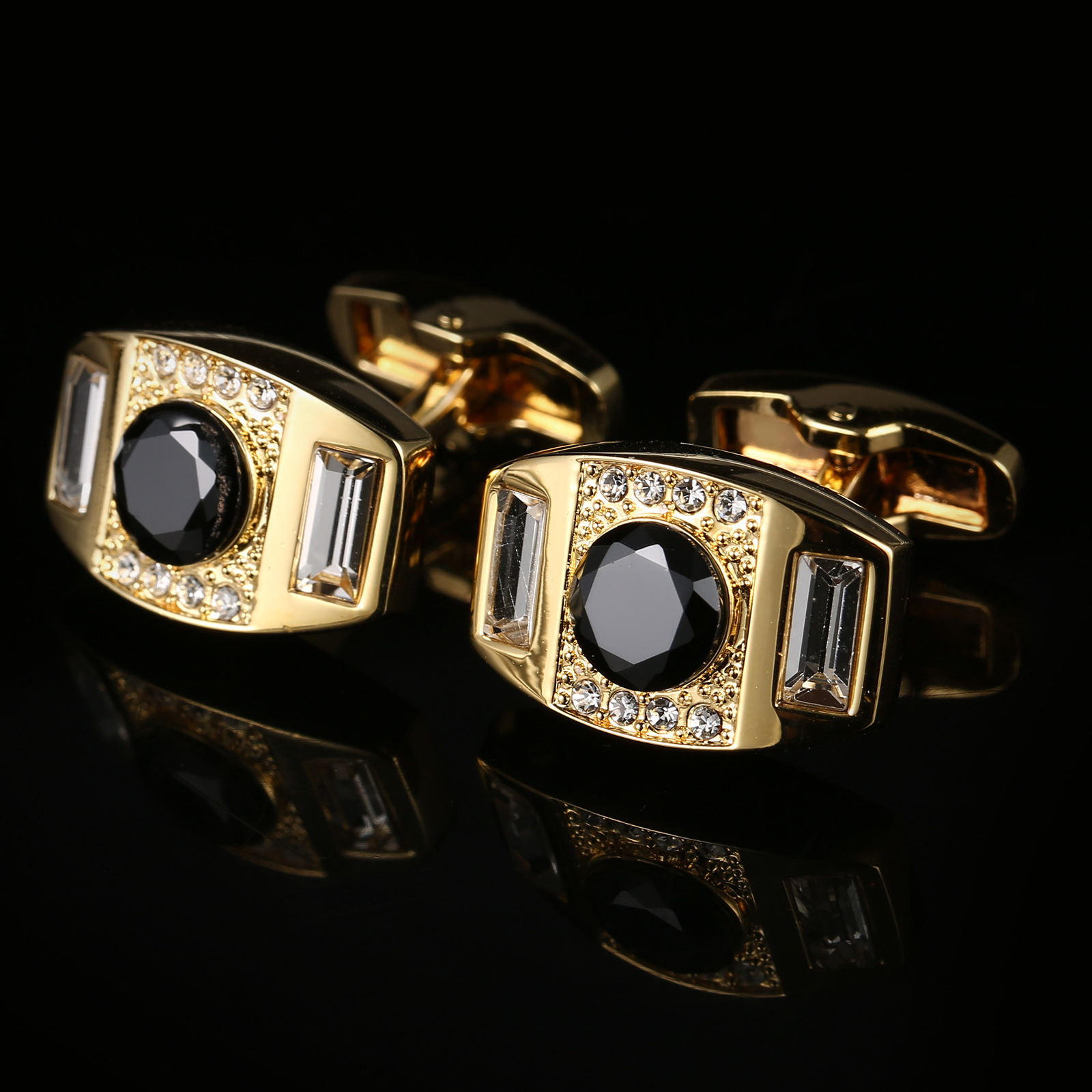 عالية الجودة أزرار أكمام ربطة  - مراجعة Tie Bar Set Gift وسعره