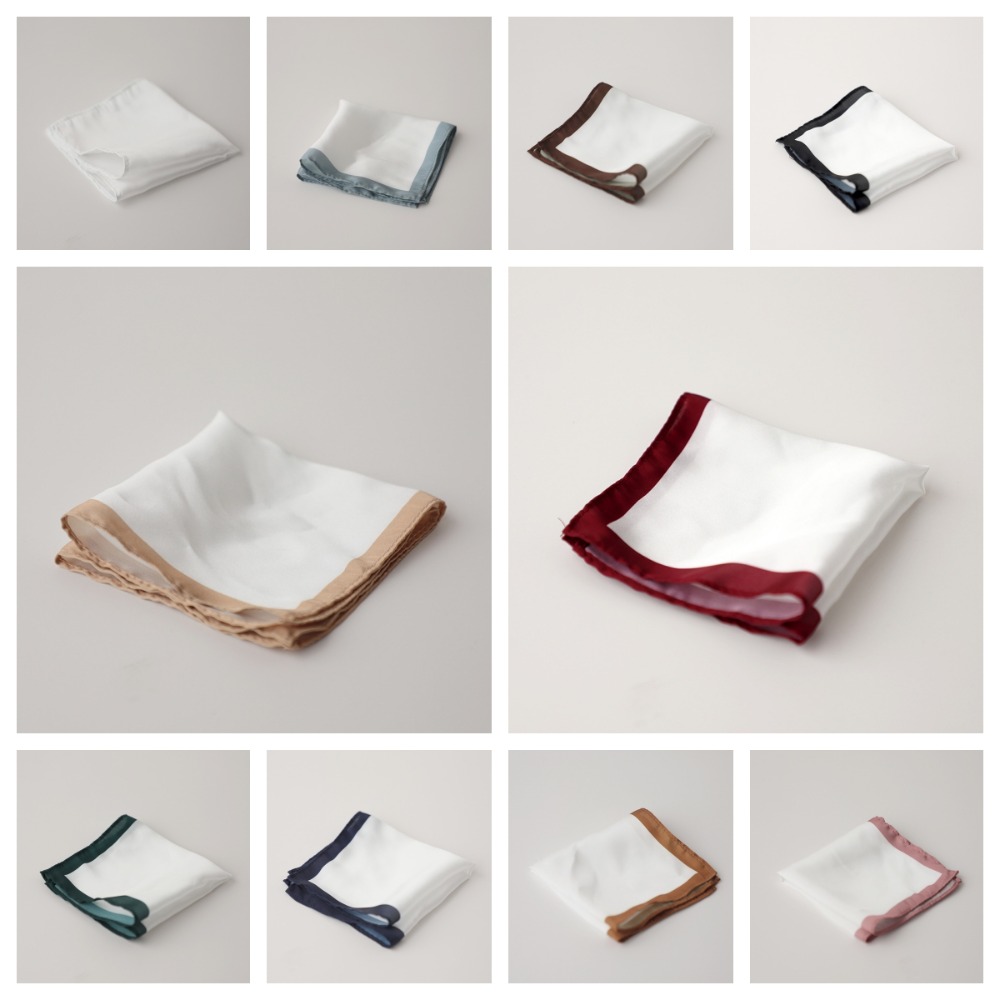 منديل جيب أنيق للرجال على الطر - مراجعة Pocket Square Set وسعره