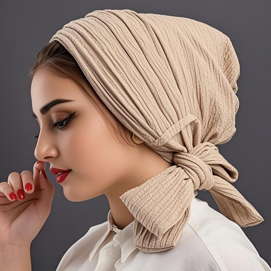 الفاخرة الربيع عقدة قبعة عمامة - مراجعة Head Wrap Turban وسعره