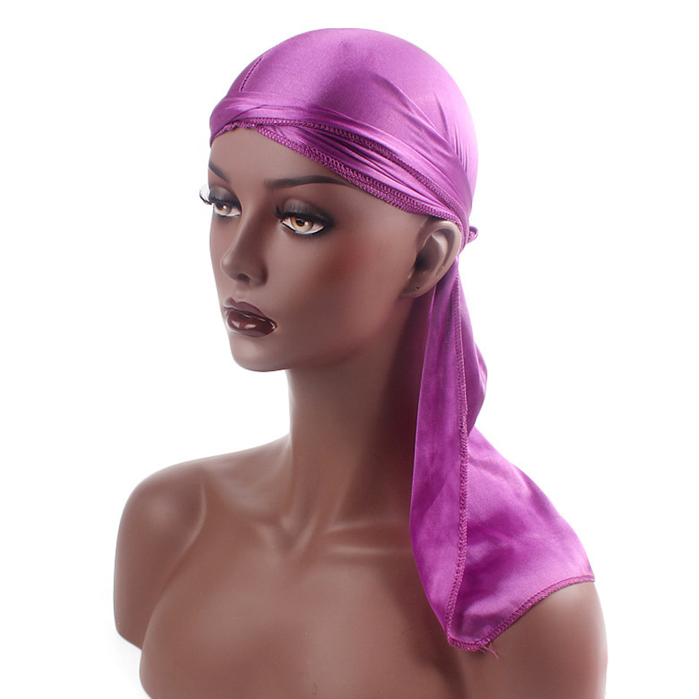 للجنسين الكبار الحرير طويل الذ - مراجعة Bandana Doo Rag وسعره