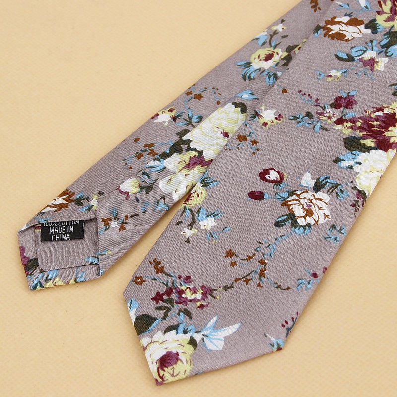 العلامة التجارية جديد الأزهار  - مراجعة Skinny Tie Men وسعره