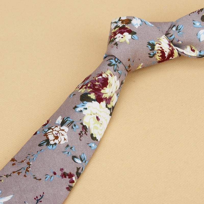 العلامة التجارية جديد الأزهار  - مراجعة Skinny Tie Men وسعره
