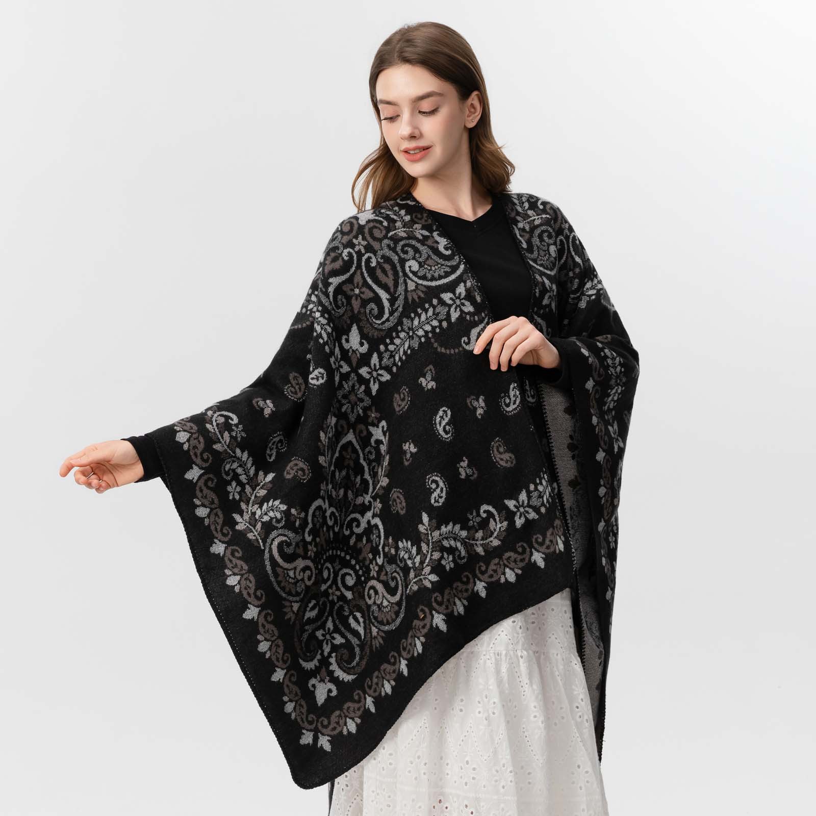وشاح كشمير فاخر للنساء من Jacq - مراجعة Stole Wedding Shawl وسعره