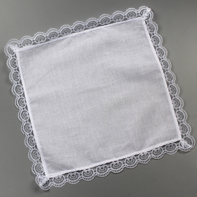 D0UB منديل أبيض خفيف الوزن مصن - مراجعة Handkerchief Cotton Men وسعره