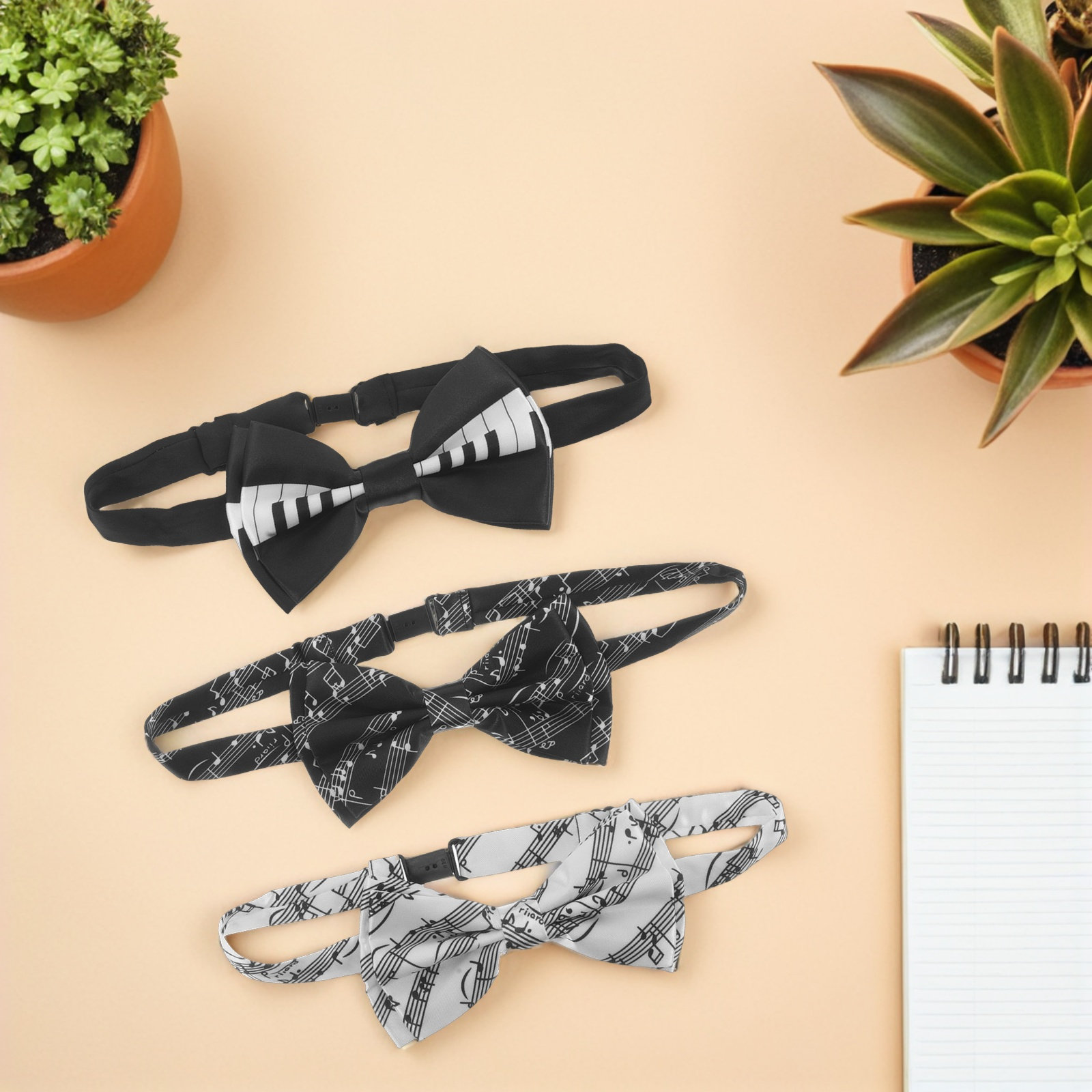 طقم من 3 قطع من ربطات العنق عل - مراجعة Bow Tie Pre Tied وسعره