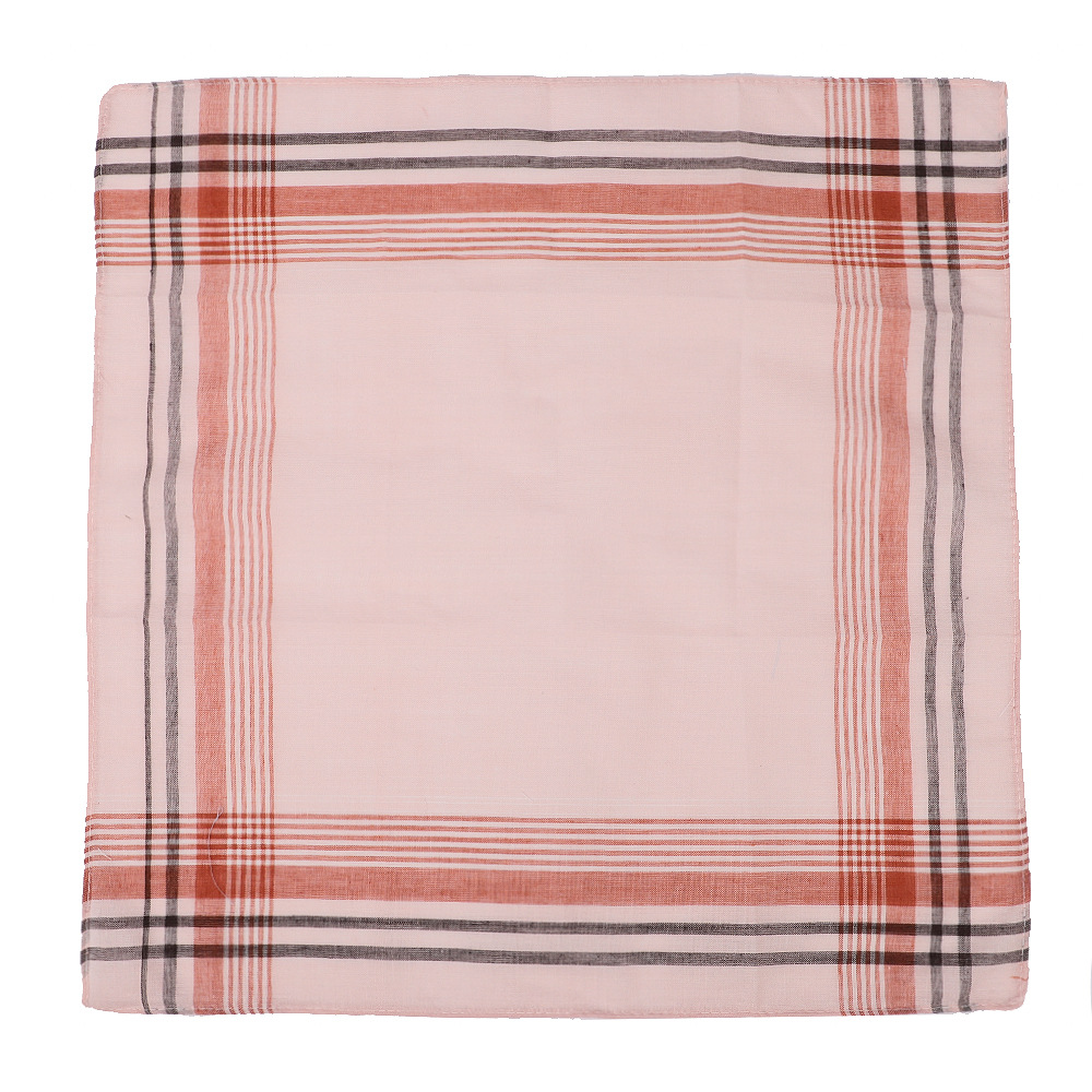 6 قطعة الرجال مختلط اللون منقو - مراجعة Handkerchief Cotton Men وسعره