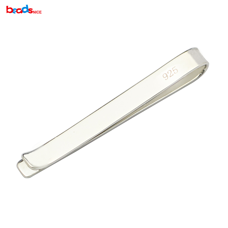 Beadsnice-مشبك ربطة عنق من الف - مراجعة Tie Clip Silver وسعره