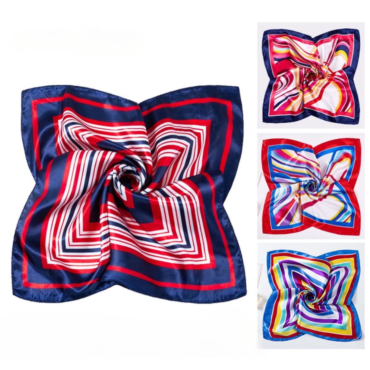 50*50 سنتيمتر مربع الأوشحة الح - مراجعة Silk Neck Scarf وسعره