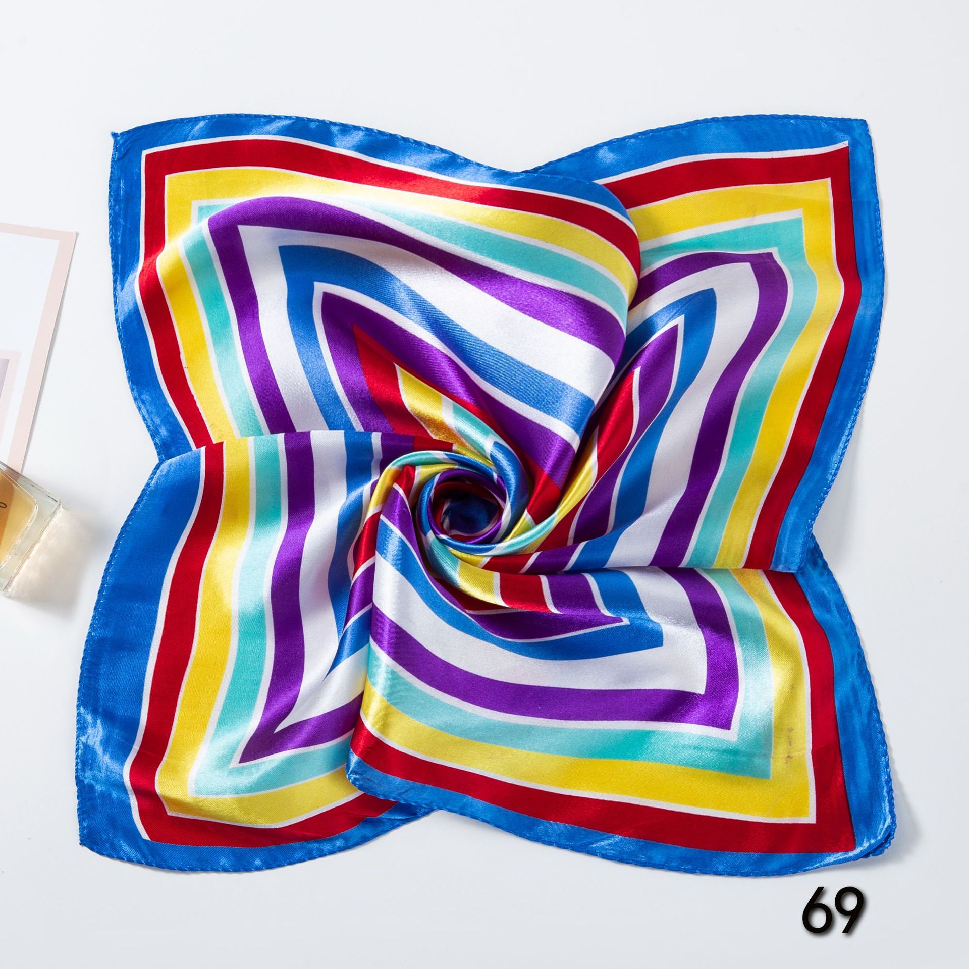 50*50 سنتيمتر مربع الأوشحة الح - مراجعة Silk Neck Scarf وسعره