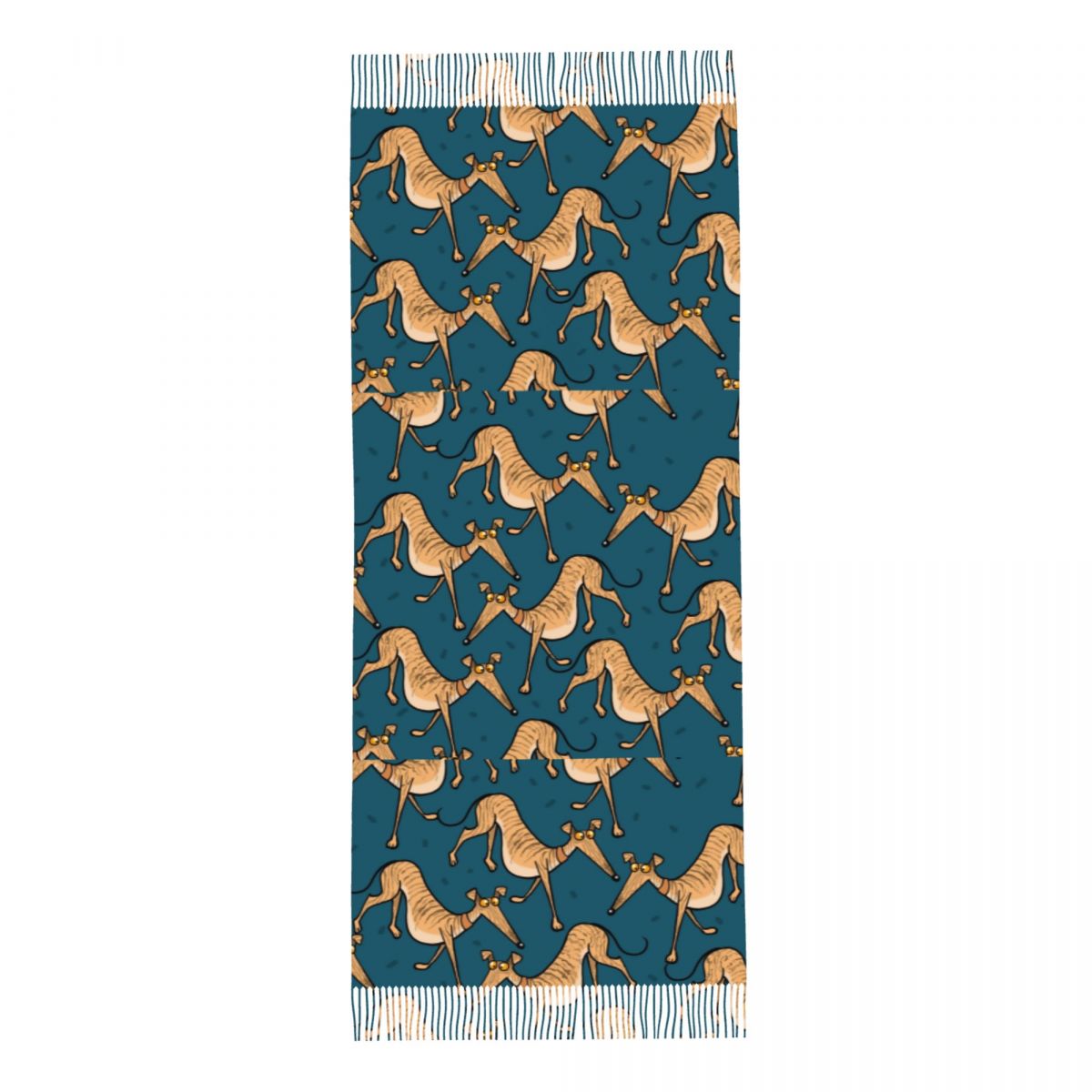 السلوقي الوبت Lurcher شالات ال - مراجعة Pashmina Wrap Large وسعره