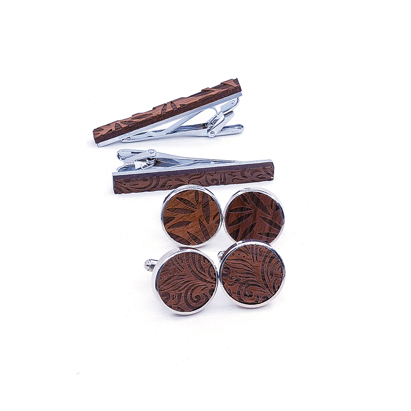2019 أزرار أكمام التعادل كليب  - مراجعة Tie Bar Set Gift وسعره