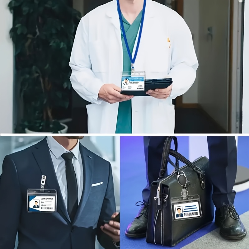 10 مجموعات من حامل بطاقات الهو - مراجعة Lanyard Badge Holder وسعره