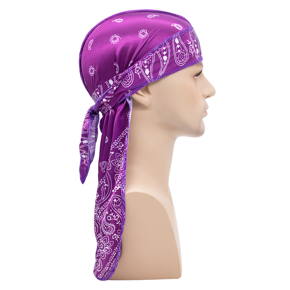 وشاح حريري طويل الذيل للجنسين، - مراجعة Bandana Doo Rag وسعره