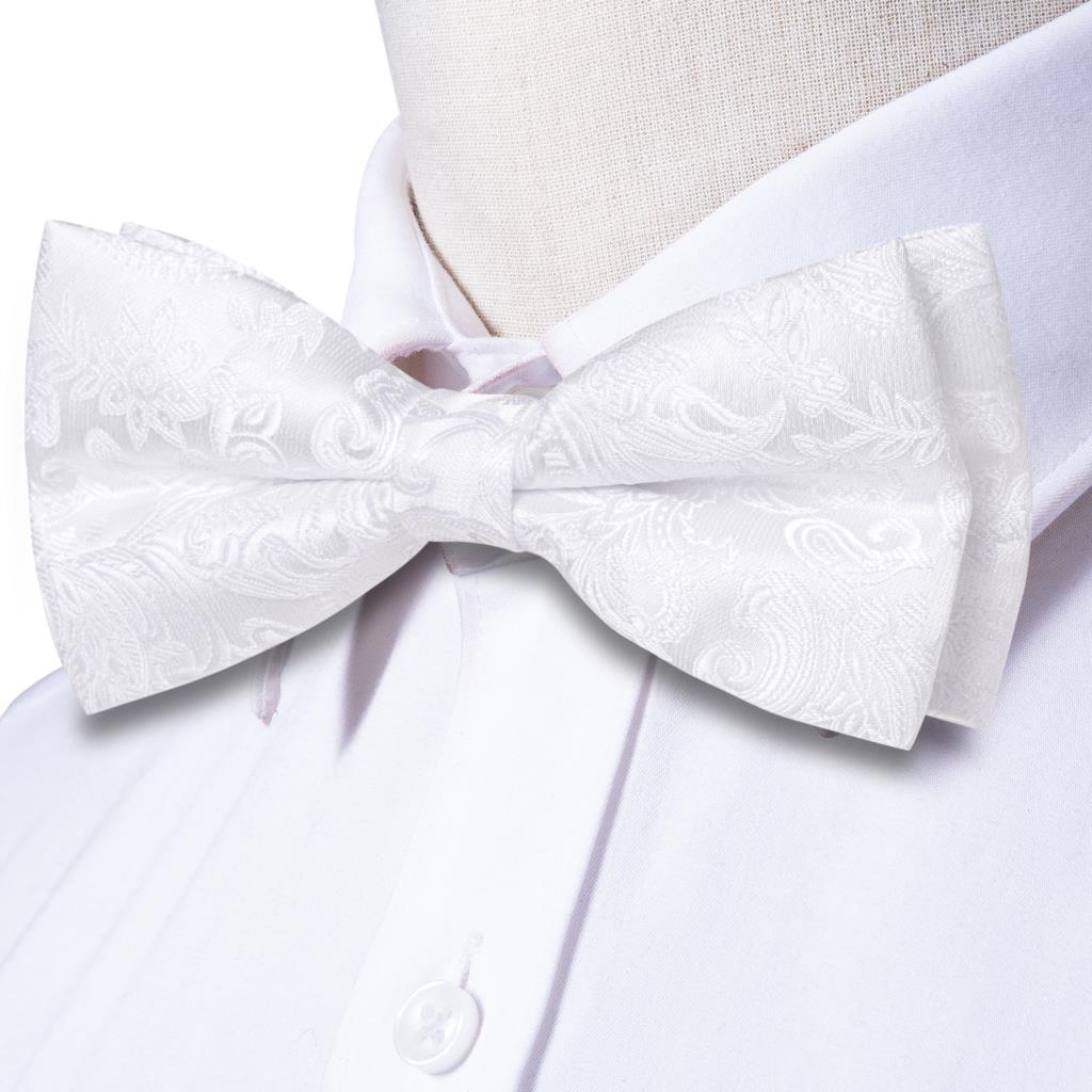 طقم ربطة عنق فراشية للرجال من  - مراجعة Bow Tie Pre Tied وسعره