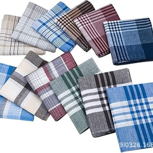 مناديل رجالية 100% منديل قطن م - مراجعة Handkerchief Cotton Men وسعره