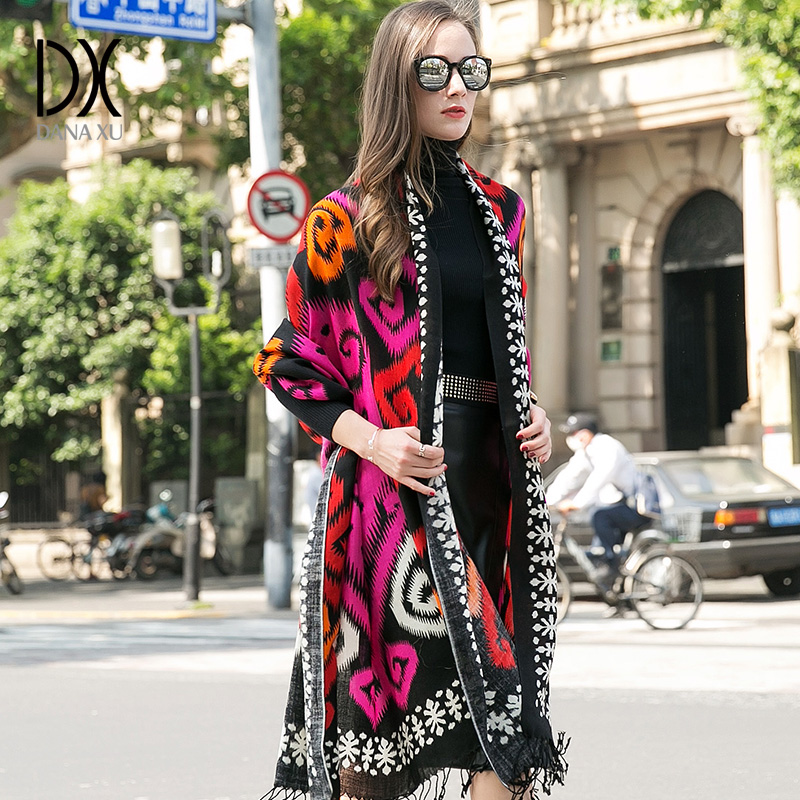 موضة أوشحة وشالات النساء الفاخ - مراجعة Pashmina Wrap Large وسعره