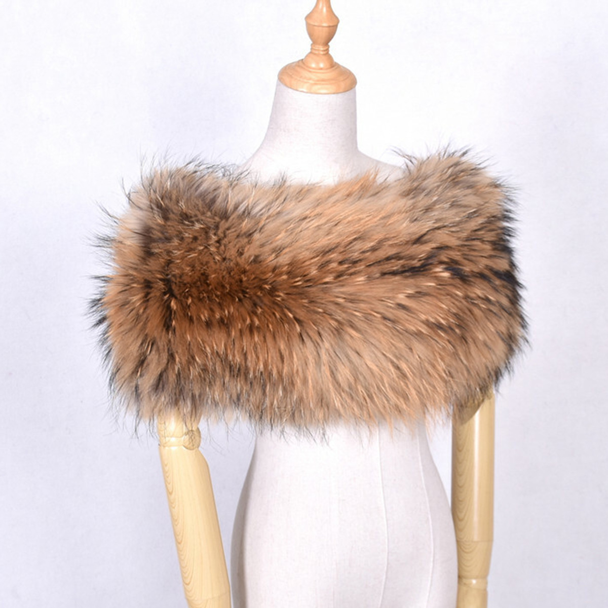 الفراء الطبيعي شال الزفاف الثع - مراجعة Stole Wedding Shawl وسعره