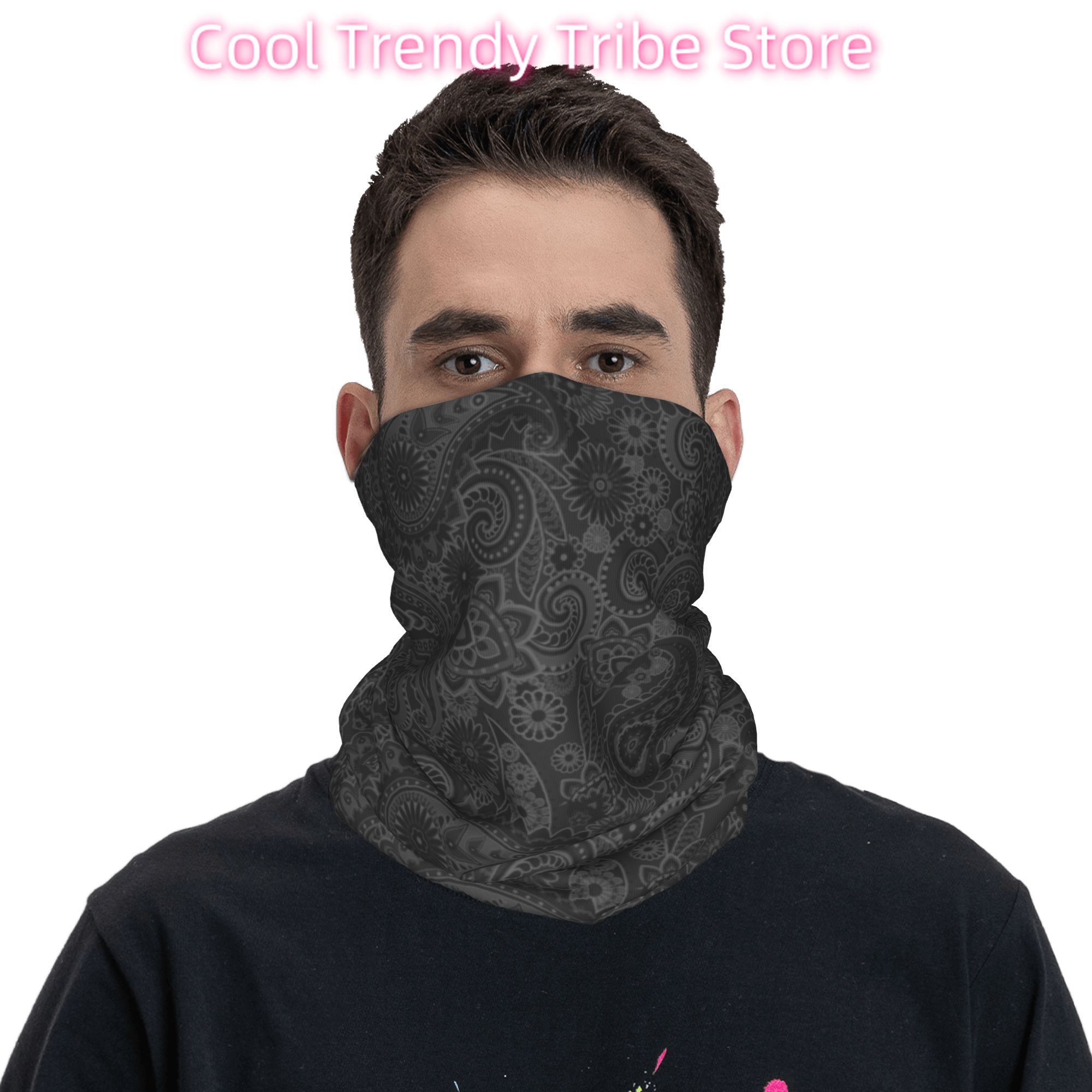 مخصص بيزلي شيكانو باندانا الشت - مراجعة Neck Warmer Tube وسعره