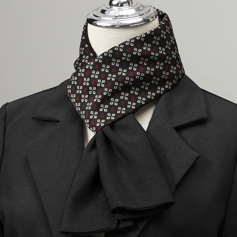 وشاح رجالي تقليد الحرير وشاح ل - مراجعة Silk Neck Scarf وسعره
