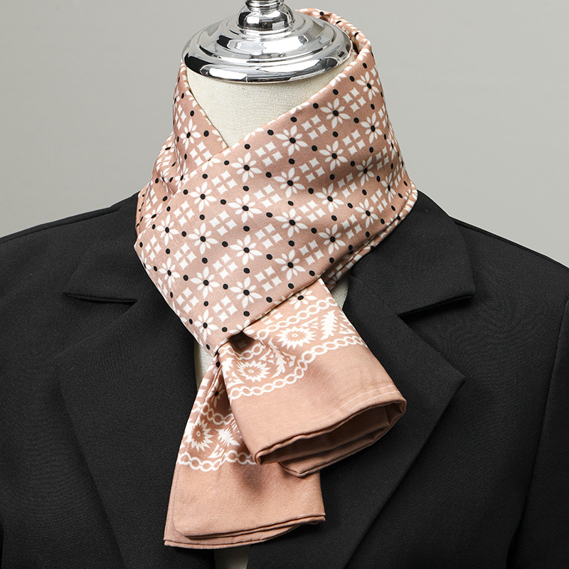 وشاح رجالي تقليد الحرير وشاح ل - مراجعة Silk Neck Scarf وسعره