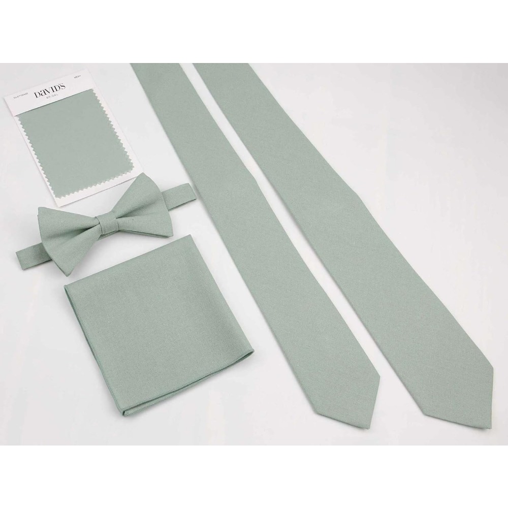 ربطات عنق من الكتان والقطن - أ - مراجعة Bow Tie Pre Tied وسعره